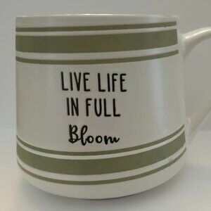 Ceramic Mug Live Life in Full Bloom